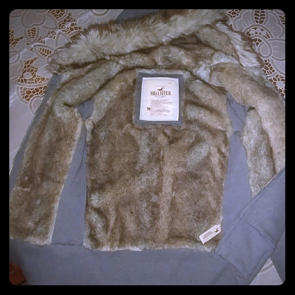 Hollister Furry Jacket